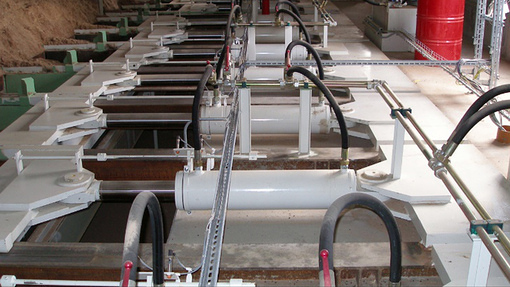 Hydraulikschubboden