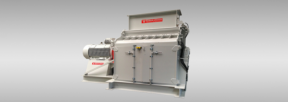 Rudnick & Enners – hammer mills as wet chip mill