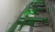 Schubboden Hydraulik